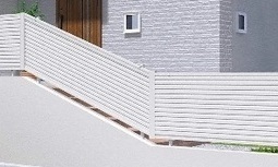 三協アルミ　フェンスレジリアYLK型(ホワイト)_コピー_コピー_コピー